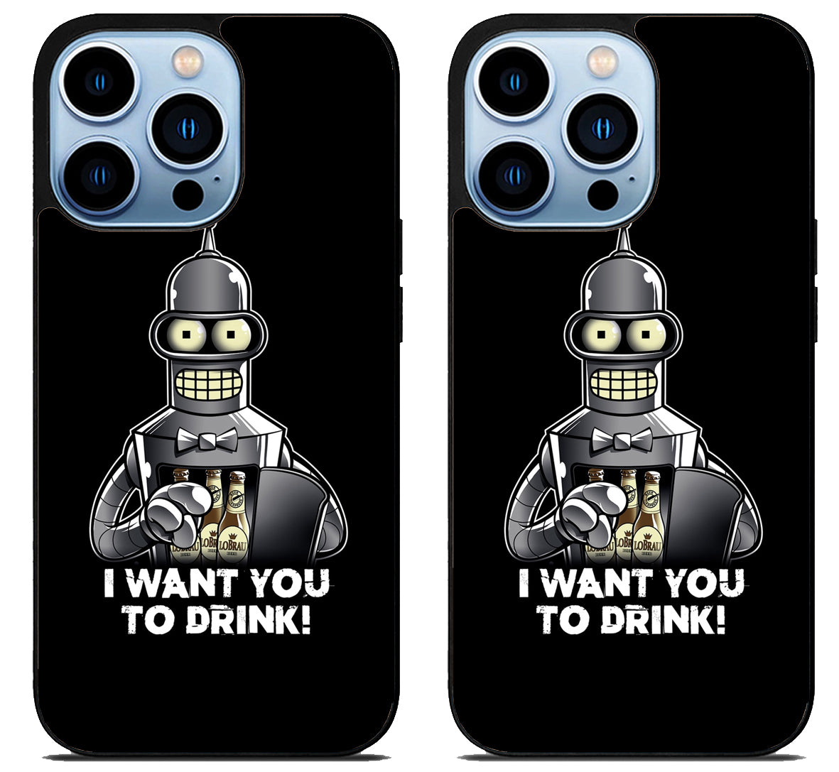 Futurama Want to Drink iPhone 15 Pro | iPhone 15 Pro Max Case