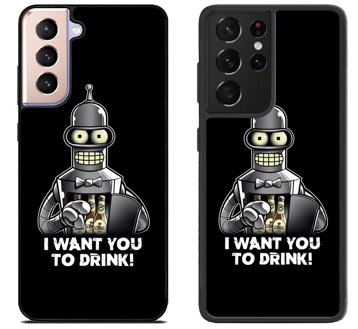 Futurama Want to Drink Samsung Galaxy S21 | S21 FE | S21+ | S21 Ultra Case
