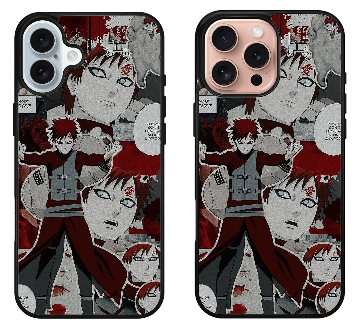 Gaara Naruto Aesthetic iPhone 16 | 16 Plus | 16 Pro | 16 Pro Max Case