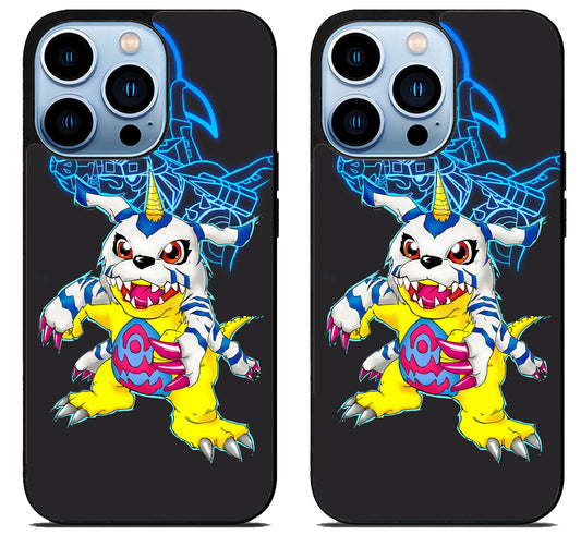 Gabumon Digimon Cool iPhone 15 Pro | iPhone 15 Pro Max Case