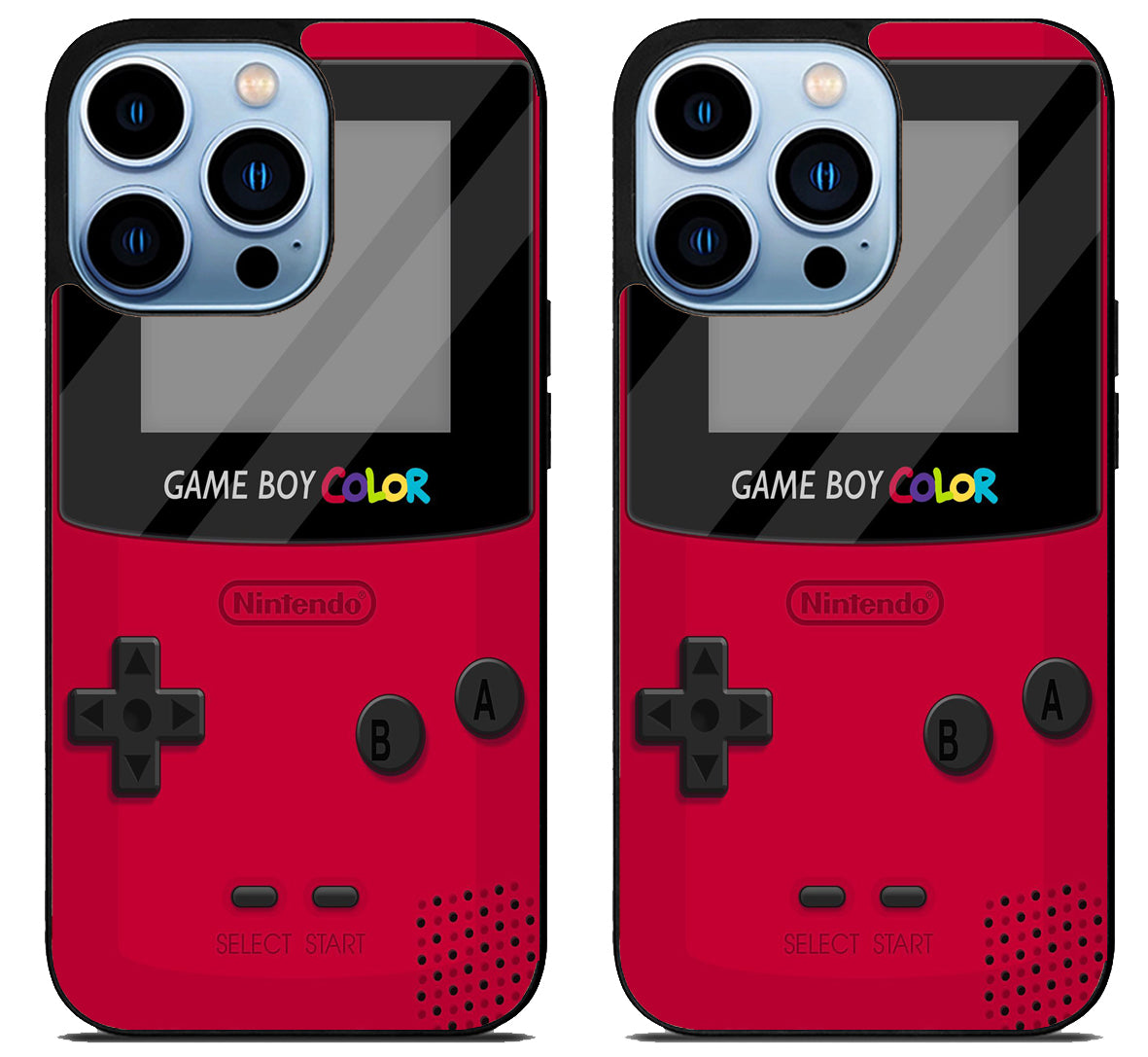 Game Boy Color Red iPhone 15 Pro | iPhone 15 Pro Max Case