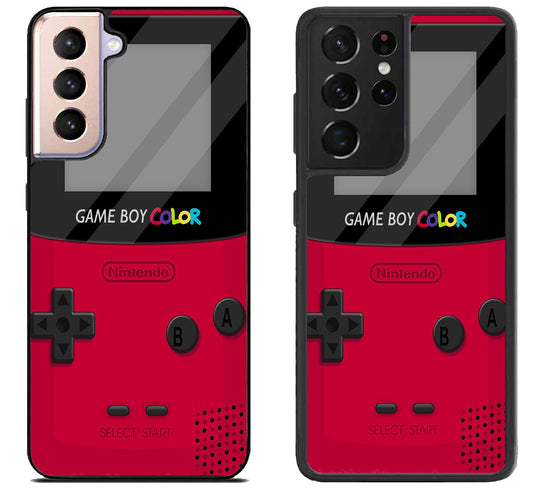 Game Boy Color Red Samsung Galaxy S21 | S21 FE | S21+ | S21 Ultra Case