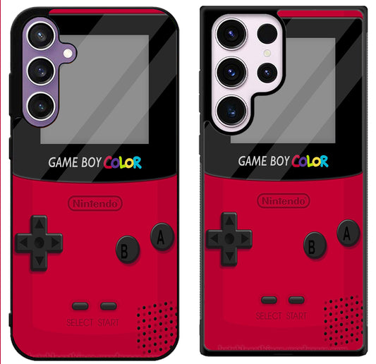 Game Boy Color Red Samsung Galaxy S24 | S24+ | S24 Ultra Case