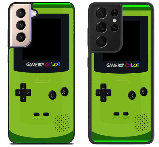 Game Boy Color green Samsung Galaxy S21 | S21 FE | S21+ | S21 Ultra Case