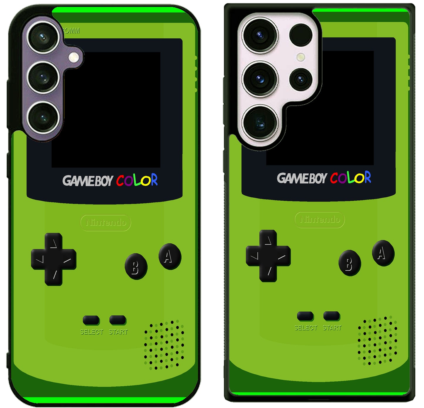Game Boy Color green Samsung Galaxy S25 | S25 Edge | S25 FE | S25 Plus | S25 Ultra Case