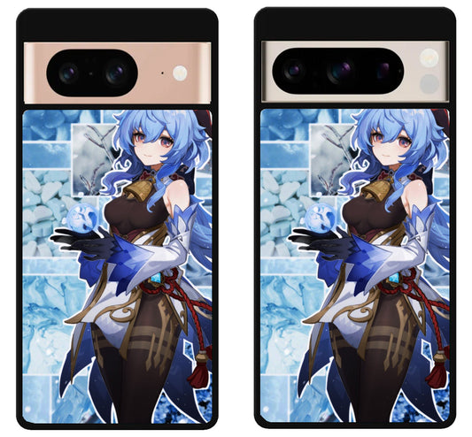 Ganyu Genshin Impact Collage Google Pixel 8 | 8 Pro Case