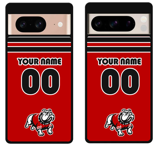 Custom Personalized Gardner-Webb Runnin' Bulldogs Google Pixel 8 | 8 Pro Case