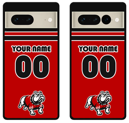 Custom Personalized Gardner-Webb Runnin' Bulldogs Google Pixel 7 | 7 Pro Case