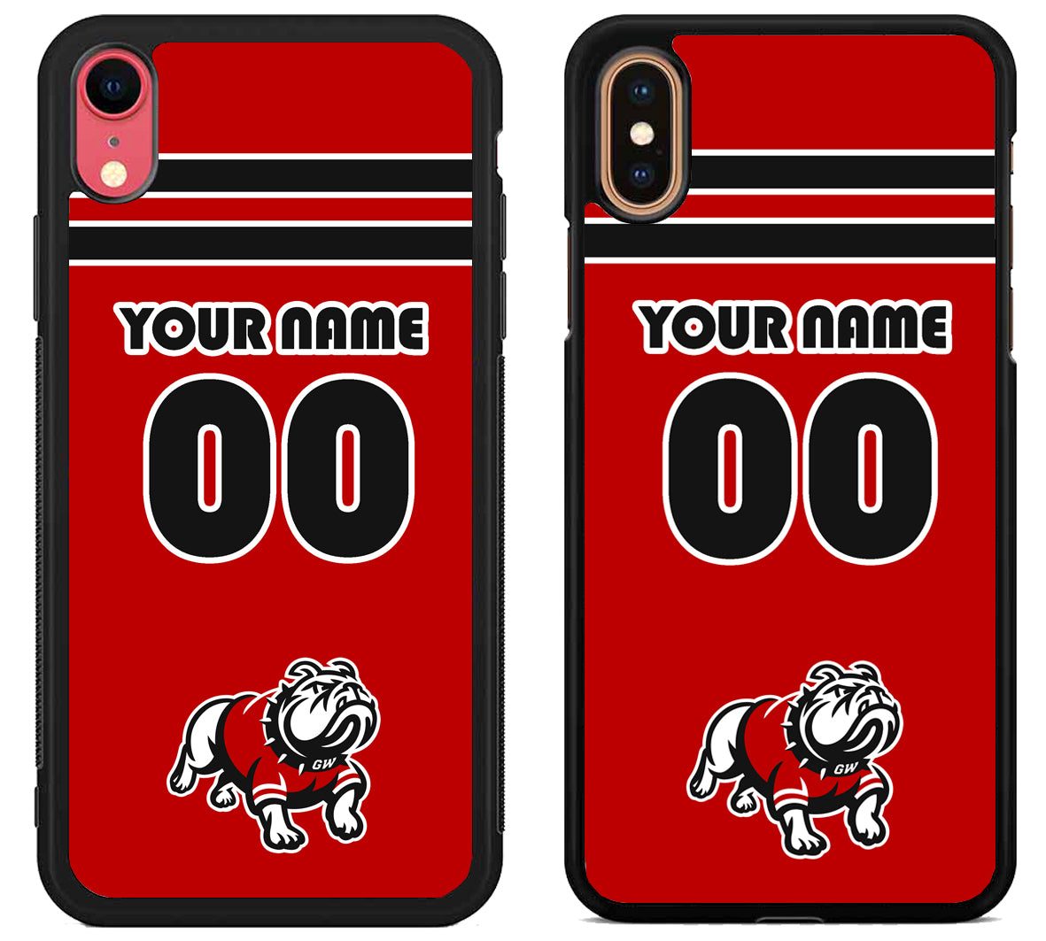 Custom Personalized Gardner-Webb Runnin' Bulldogs iPhone X | Xs | Xr | Xs Max Case