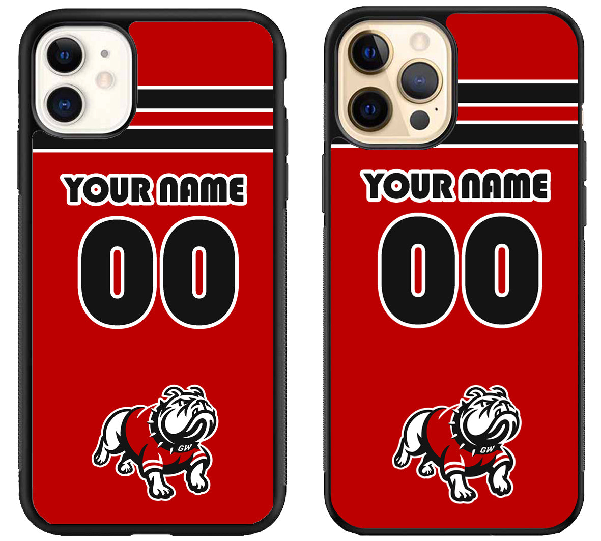 Custom Personalized Gardner-Webb Runnin' Bulldogs iPhone 12 | 12 Mini | 12 Pro | 12 Pro Max Case