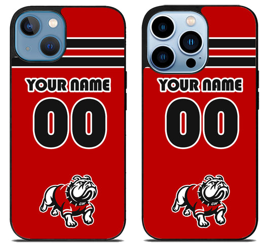 Custom Personalized Gardner-Webb Runnin' Bulldogs iPhone 13 | 13 Mini | 13 Pro | 13 Pro Max Case