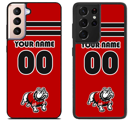 Custom Personalized Gardner-Webb Runnin' Bulldogs Samsung Galaxy S21 | S21 FE | S21+ | S21 Ultra Case