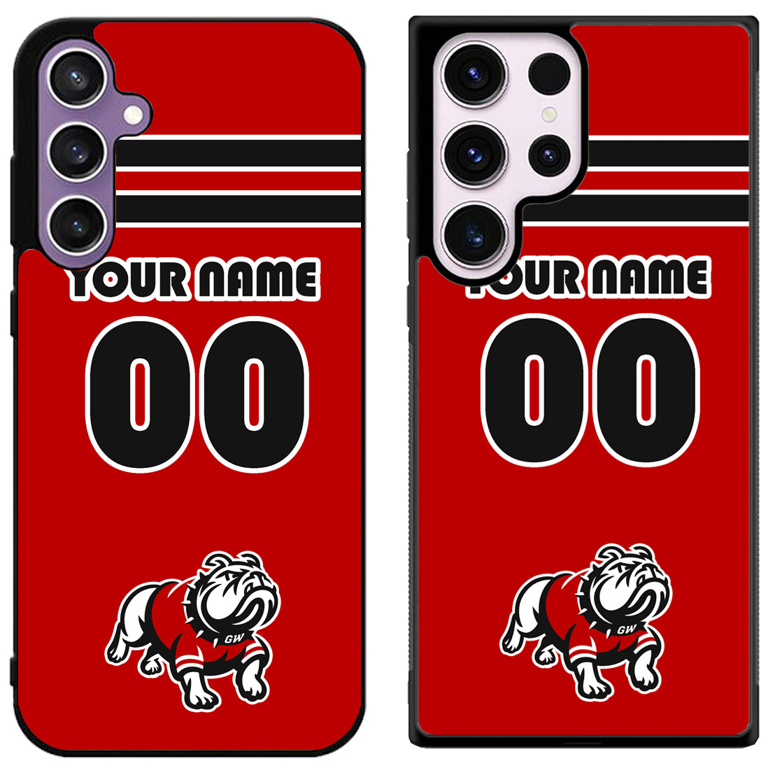 Custom Personalized Gardner-Webb Runnin' Bulldogs Samsung Galaxy S24 | S24+ | S24 Ultra Case