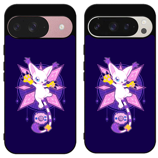 Gatomon Digimon Cute Google Pixel 9 | 9 Pro | 9 Pro XL Case