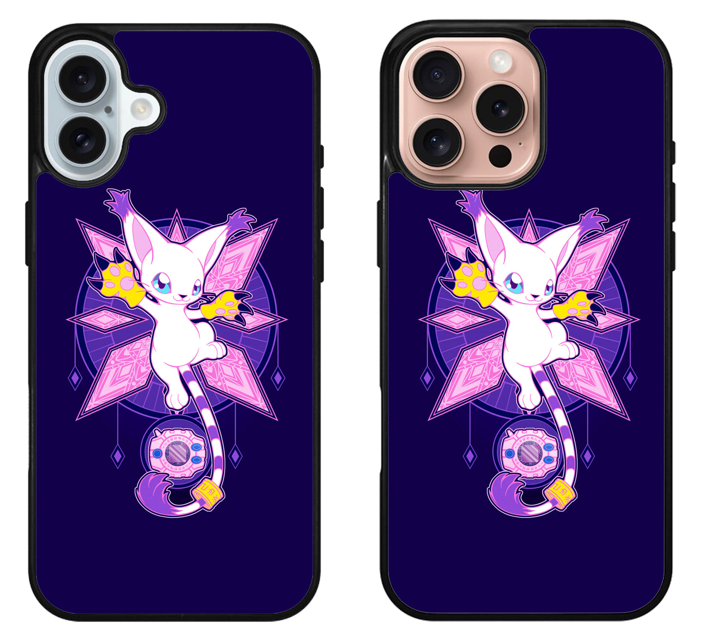 Gatomon Digimon Cute iPhone 16 | 16 Plus | 16 Pro | 16 Pro Max Case