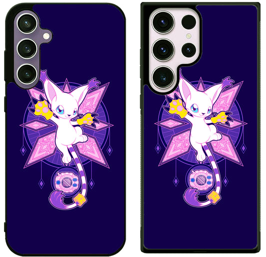 Gatomon Digimon Cute Samsung Galaxy S25 | S25 Edge | S25 FE | S25 Plus | S25 Ultra Case
