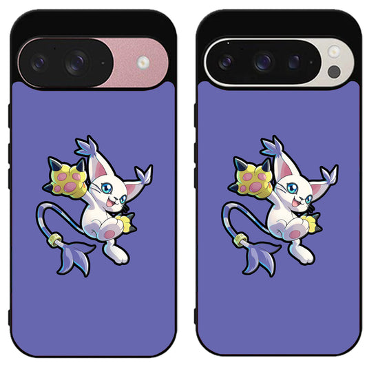 Gatomon Digimon Stylish Google Pixel 9 | 9 Pro | 9 Pro XL Case