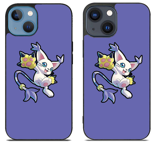 Gatomon Digimon Stylish iPhone 15 | iPhone 15 Plus Case