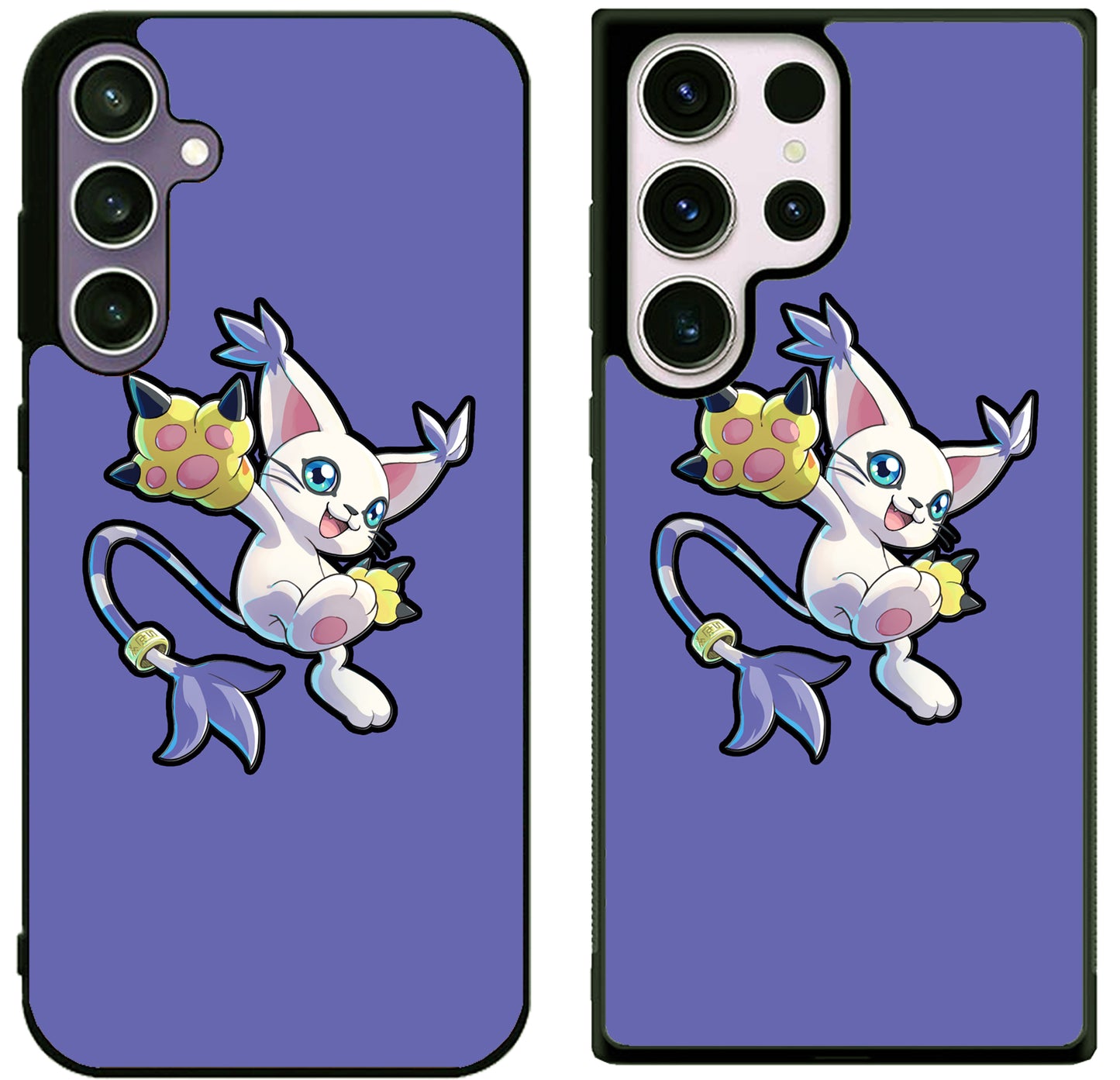 Gatomon Digimon Stylish Samsung Galaxy S25 | S25 Edge | S25 FE | S25 Plus | S25 Ultra Case