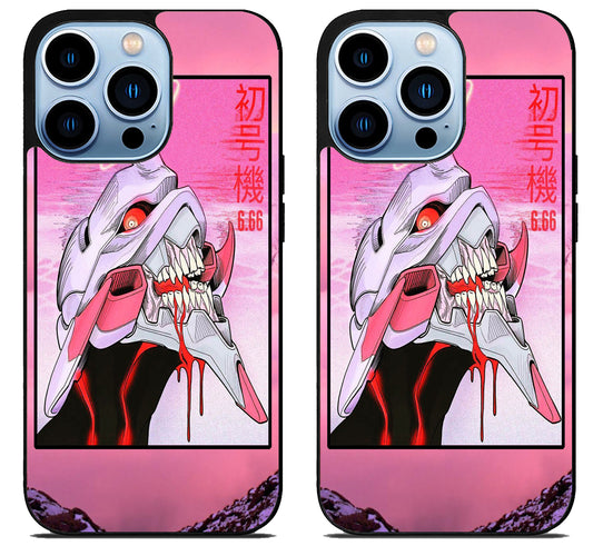 Genesis Evangelion Anime iPhone 15 Pro | iPhone 15 Pro Max Case