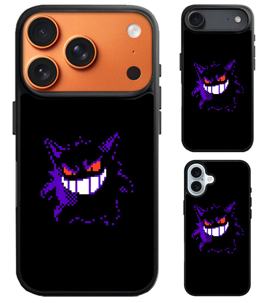 Gengar Ghost wallpaper iPhone Air | iPhone 17 | 17 Pro | 17 Pro Max Case