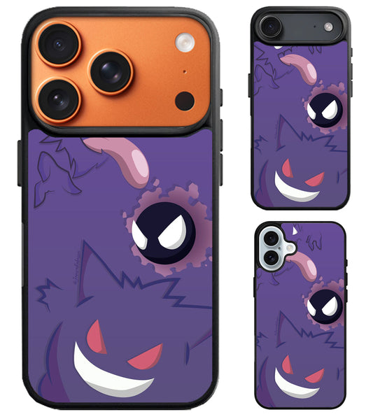 Gengar Haunter Pokemon iPhone Air | iPhone 17 | 17 Pro | 17 Pro Max Case
