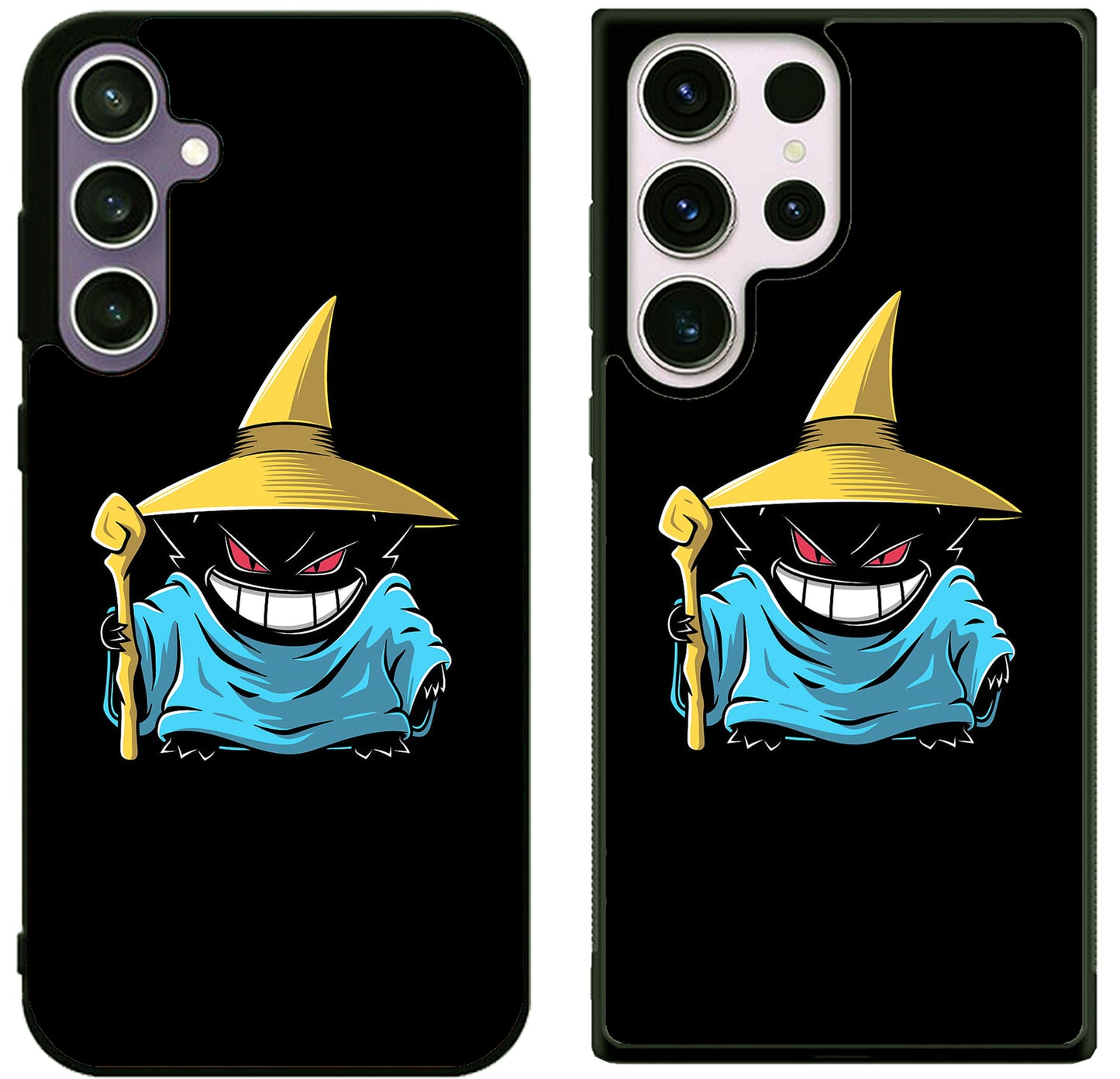 Gengar Pokemon Black Samsung Galaxy S25 | S25 Edge | S25 FE | S25 Plus | S25 Ultra Case