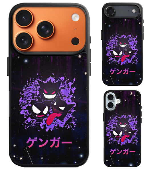 Gengar Pokemon Collage iPhone Air | iPhone 17 | 17 Pro | 17 Pro Max Case