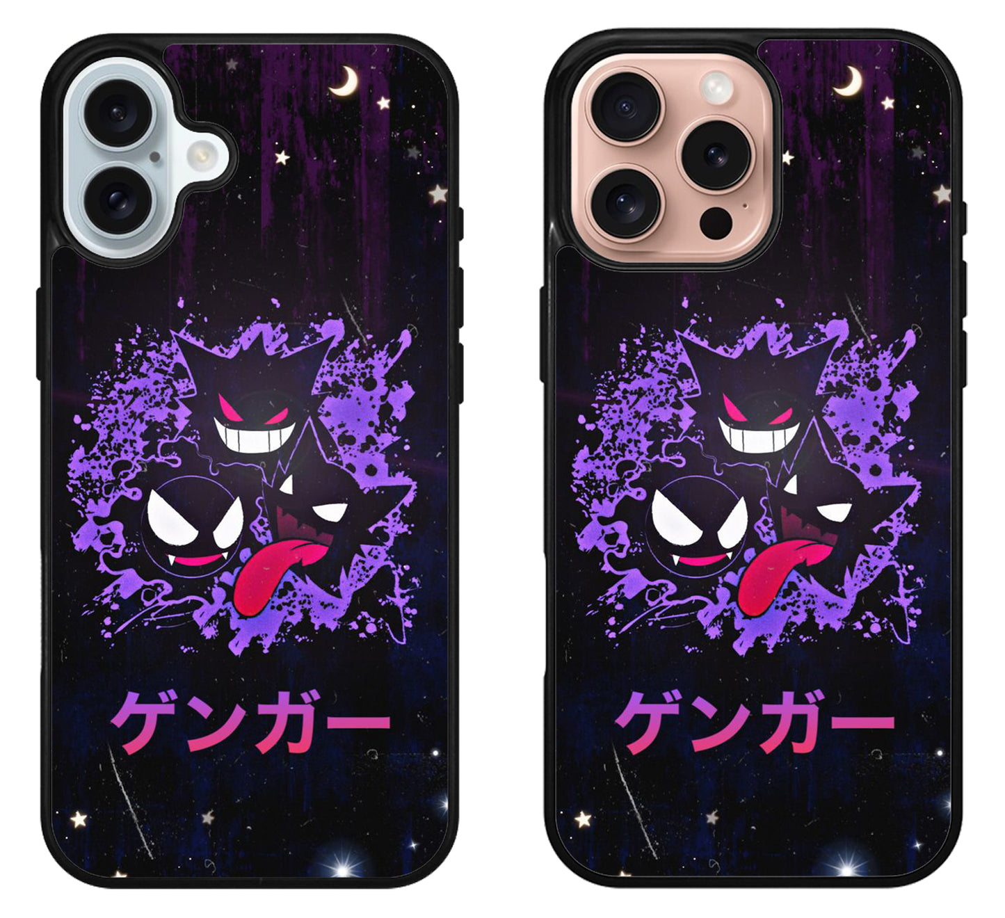 Gengar Pokemon Collage iPhone 16 | 16 Plus | 16 Pro | 16 Pro Max Case