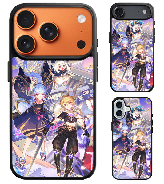 Genshin Impact Character iPhone Air | iPhone 17 | 17 Pro | 17 Pro Max Case