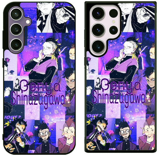 Genya Shinazugawa Demon Slayer Collage Samsung Galaxy S25 | S25 Edge | S25 FE | S25 Plus | S25 Ultra Case