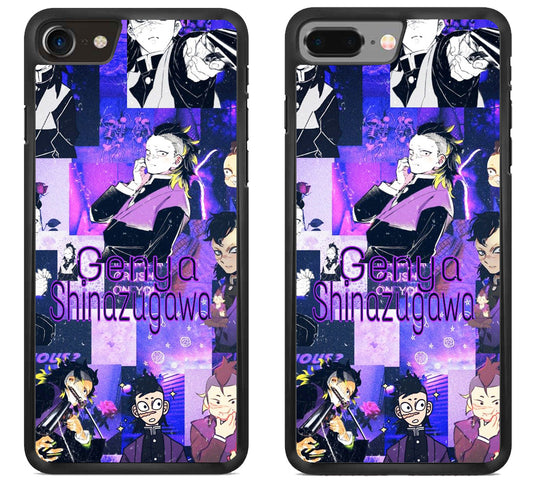 Genya Shinazugawa Demon Slayer Collage iPhone 8 | 8 Plus Case