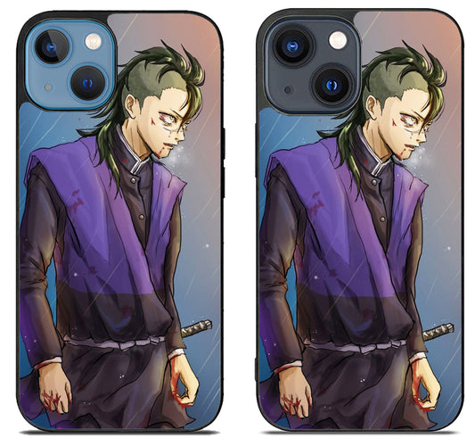Genya Shinazugawa Demon Slayer iPhone 15 | iPhone 15 Plus Case