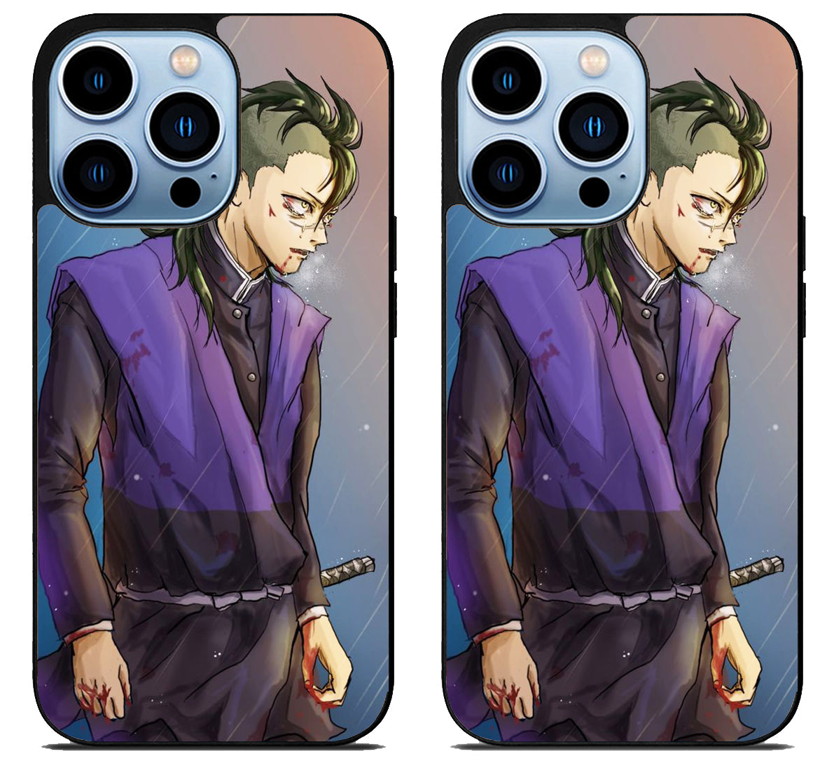 Genya Shinazugawa Demon Slayer iPhone 15 Pro | iPhone 15 Pro Max Case