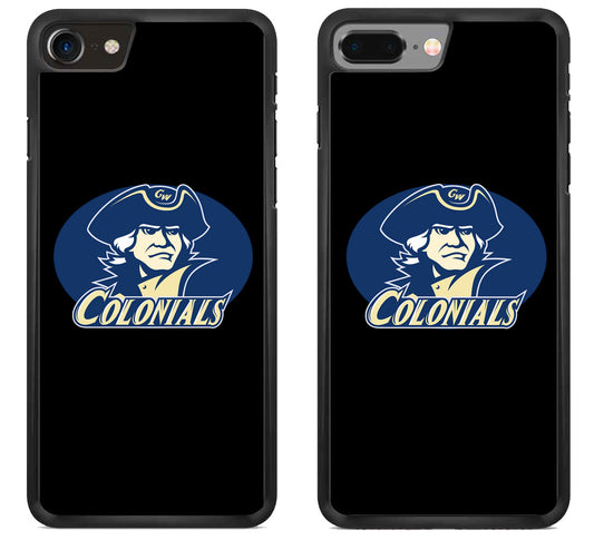 George Washington Colonials Black iPhone 8 | 8 Plus Case