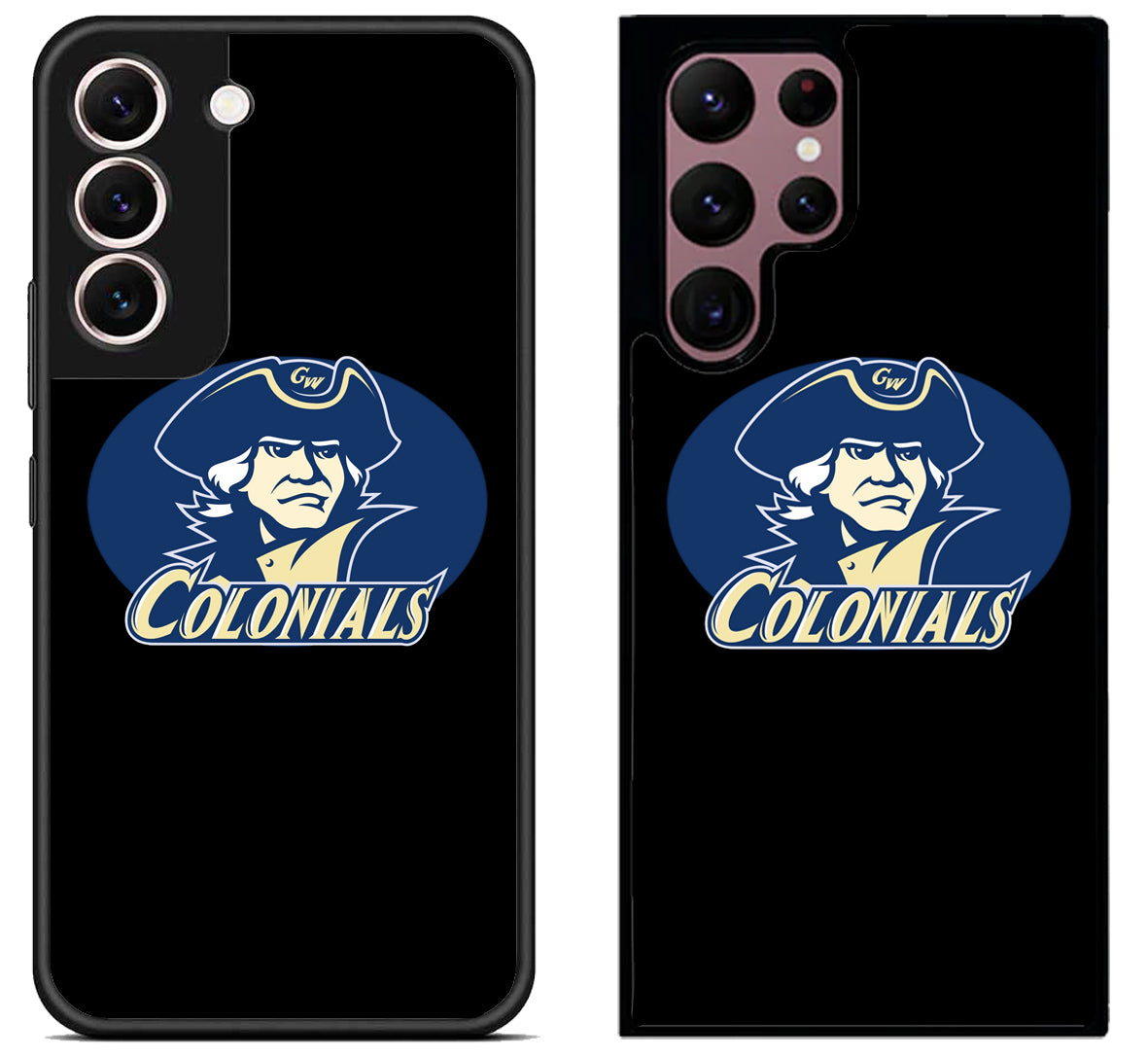 George Washington Colonials Black Samsung Galaxy S22 | S22+ | S22 Ultra Case