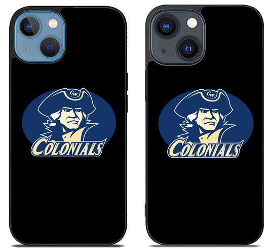 George Washington Colonials Black iPhone 15 | iPhone 15 Plus Case