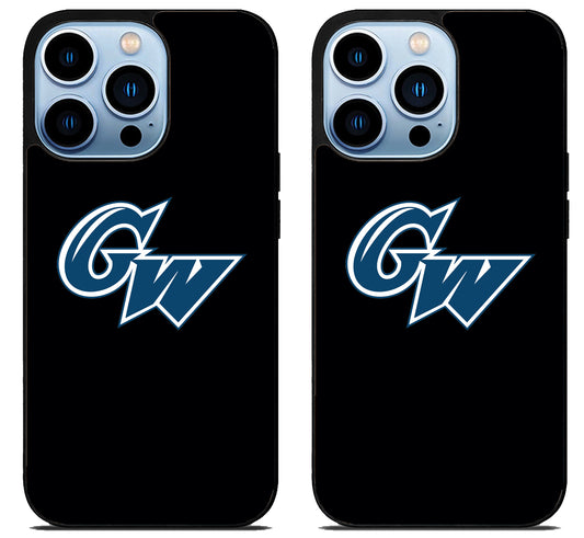 George Washington Colonials Logo iPhone 15 Pro | iPhone 15 Pro Max Case