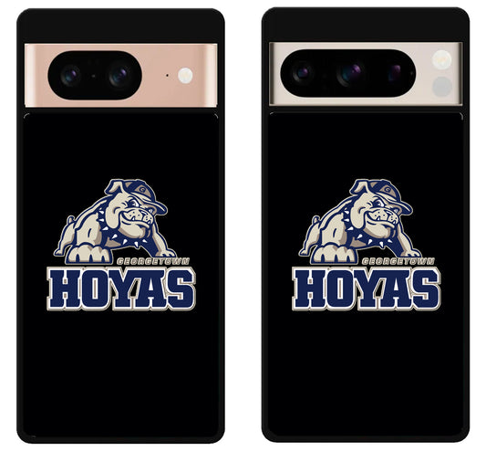 Georgetown Hoyas Black Google Pixel 8 | 8 Pro Case