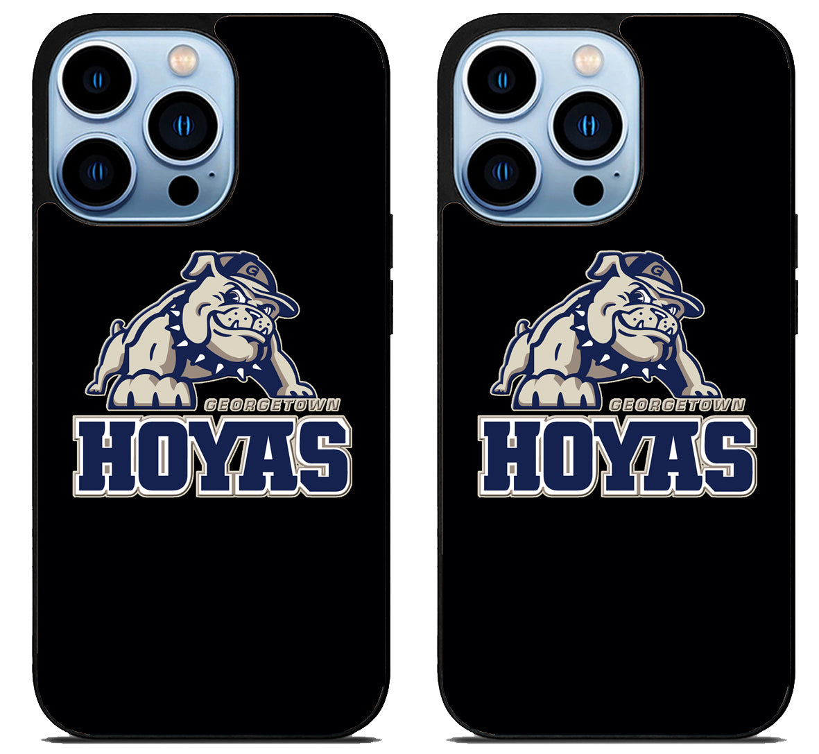 Georgetown Hoyas Black iPhone 15 Pro | iPhone 15 Pro Max Case