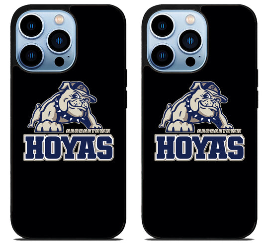 Georgetown Hoyas Black iPhone 15 Pro | iPhone 15 Pro Max Case