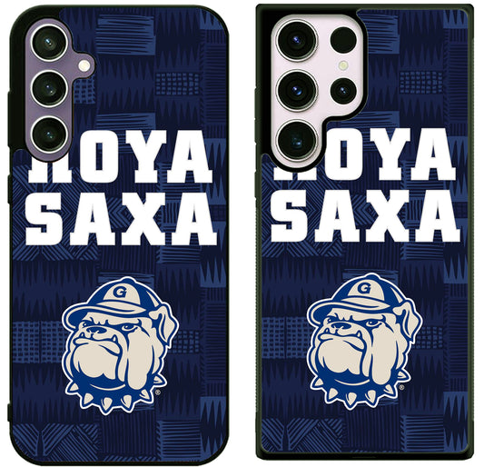 Georgetown Hoyas Saxa Samsung Galaxy S25 | S25 Edge | S25 FE | S25 Plus | S25 Ultra Case