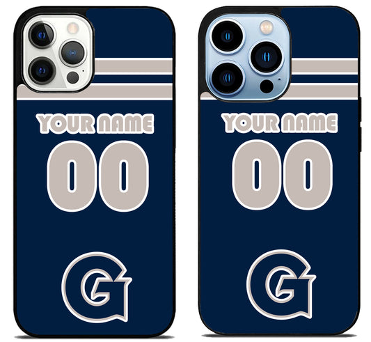 Custom Personalized Georgetown Hoyas iPhone 15 Pro | iPhone 15 Pro Max Case