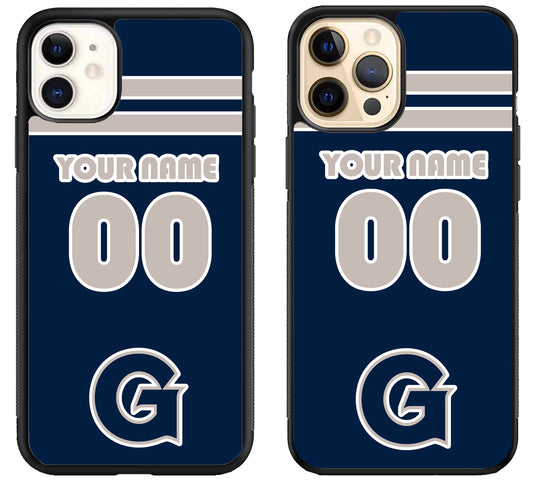 Custom Personalized Georgetown Hoyas iPhone 12 | 12 Mini | 12 Pro | 12 Pro Max Case