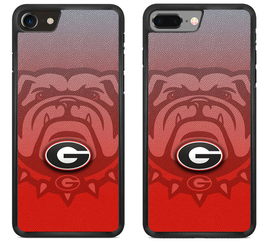 Georgia Bulldogs Background iPhone 8 | 8 Plus Case