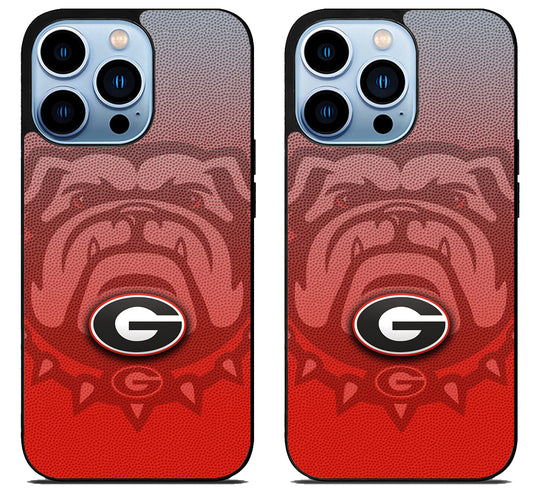 Georgia Bulldogs Cover iPhone 15 Pro | iPhone 15 Pro Max Case