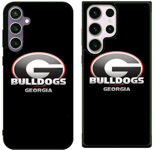 Georgia Bulldogs Logo Samsung Galaxy S25 | S25 Edge | S25 FE | S25 Plus | S25 Ultra Case
