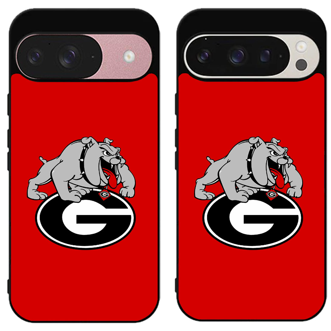 Georgia Bulldogs Red Logo Google Pixel 9 | 9 Pro | 9 Pro XL Case