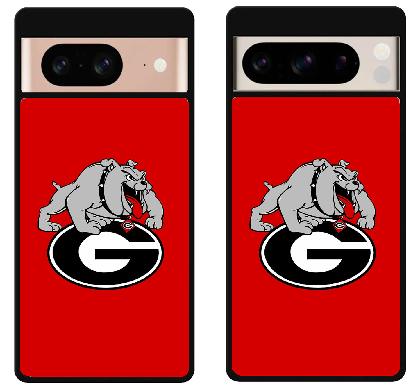 Georgia Bulldogs Red Logo Google Pixel 8 | 8 Pro Case