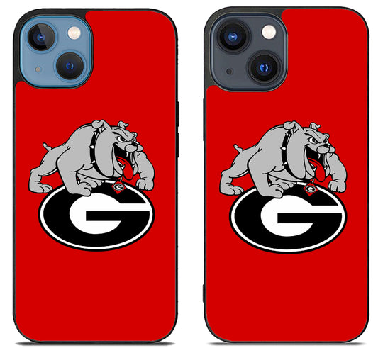 Georgia Bulldogs Red Logo iPhone 15 | iPhone 15 Plus Case